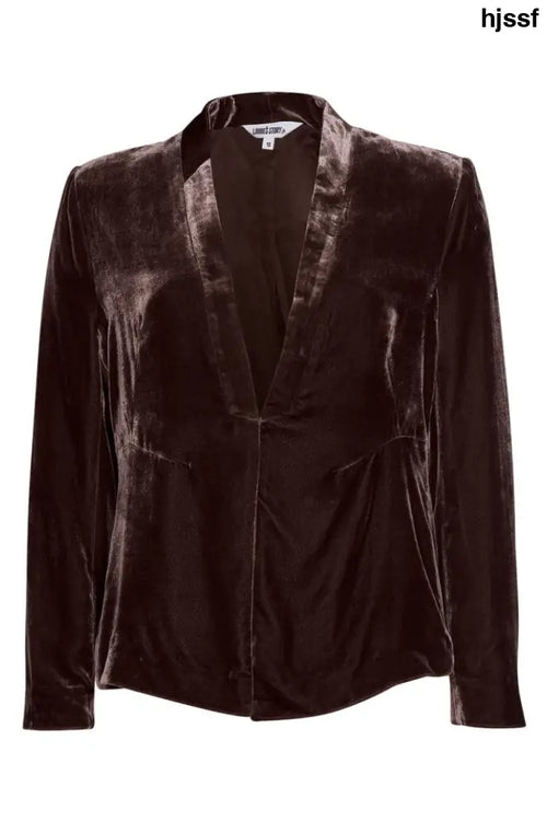 Beatrix Jacket | Chocolate - 10 - Blazers