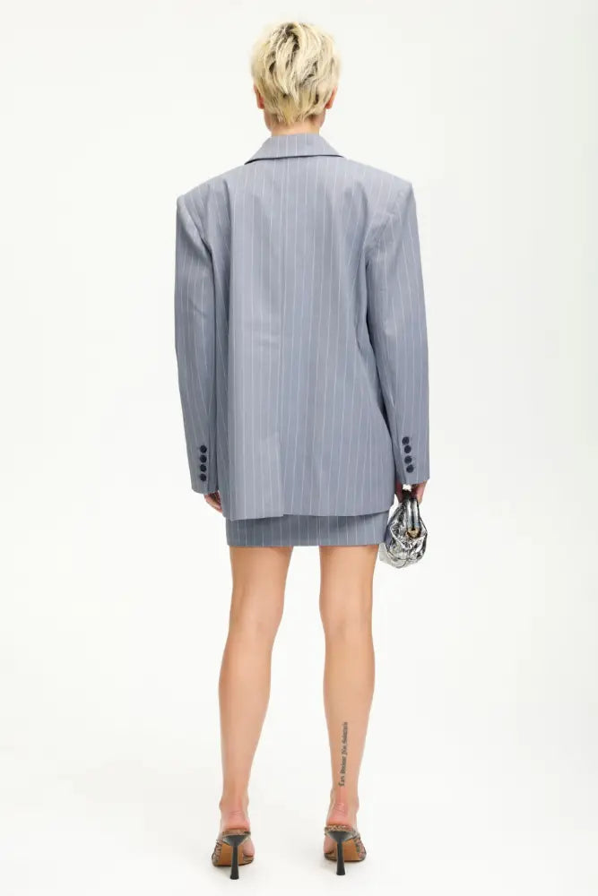 Fija Blazer | Dusty Blue - Blazers