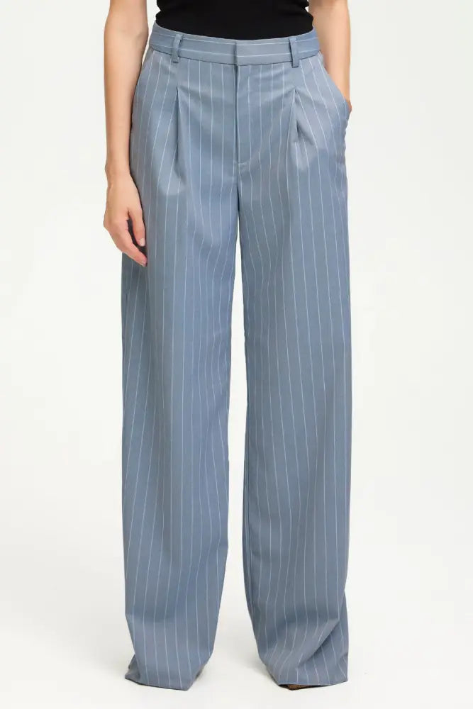 Fija Trousers | Dusty Blue - Pants