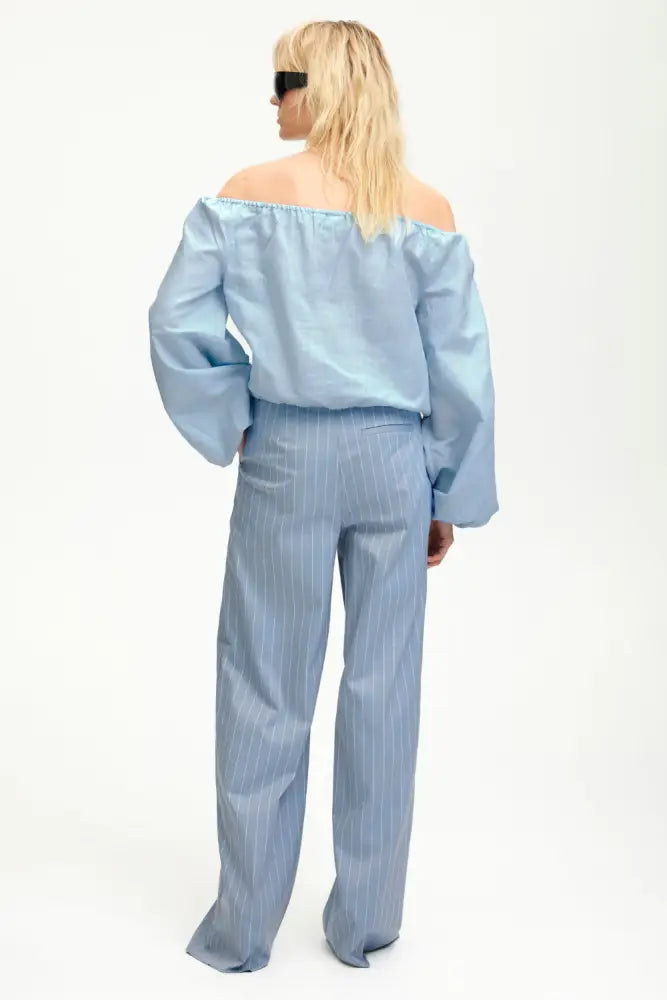 Fija Trousers | Dusty Blue - Pants