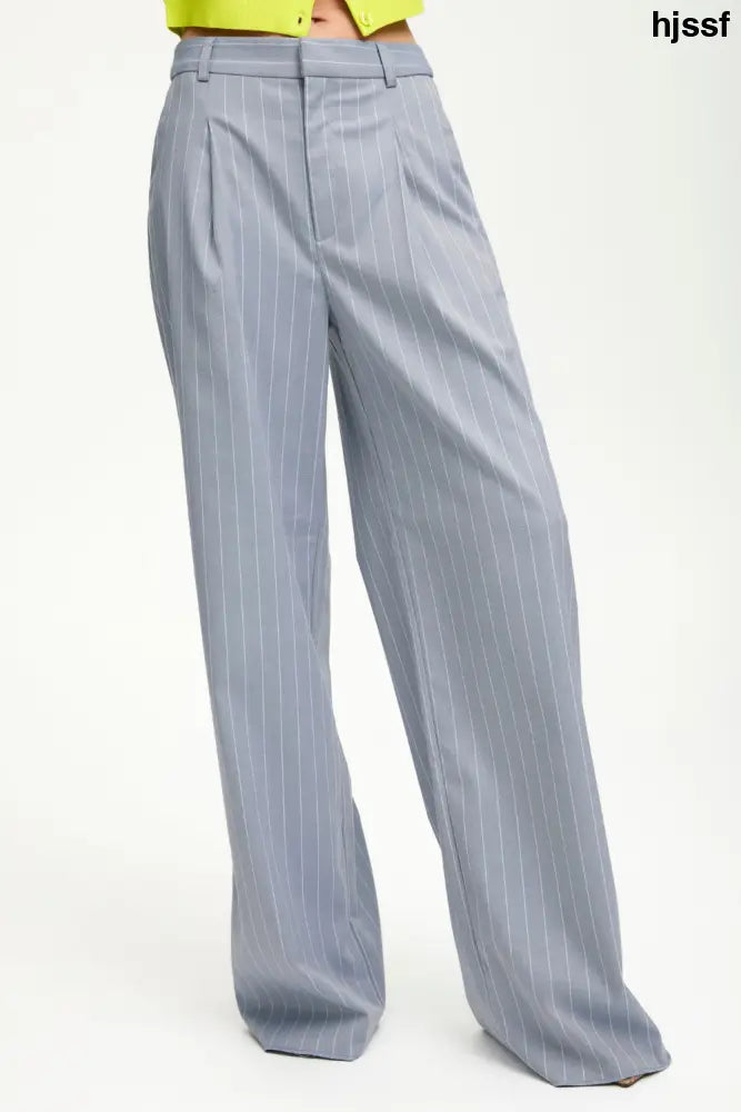 Fija Trousers | Dusty Blue - Pants