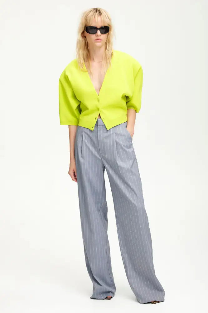 Fija Trousers | Dusty Blue - Pants