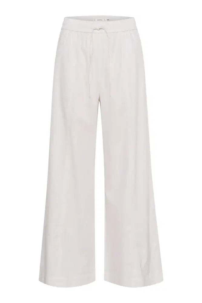 Izza Linen MW Pants | Bright White - 34 - Pants