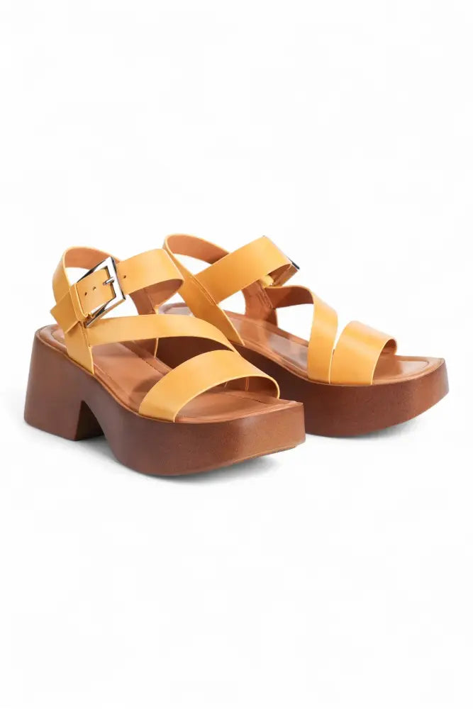 Parisa Heel | Sunflower - 37 - Heels & Wedges