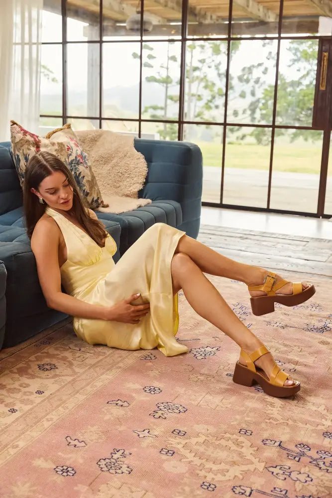 Parisa Heel | Sunflower - Heels & Wedges