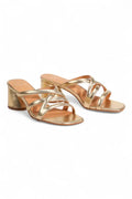 Petra Heel | Champagne - 37 - Heels & Wedges