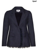 Ursula Blazer | Indigo Denim - 8 - Blazers
