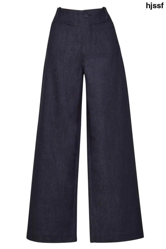 Ursula Pant | Indigo Denim - 8 - Pants