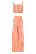 Zakar Crop Top & Pant Set | Finikas Mandarin - XS/S - Clothing Sets